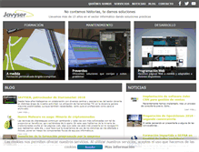 Tablet Screenshot of javyser.net